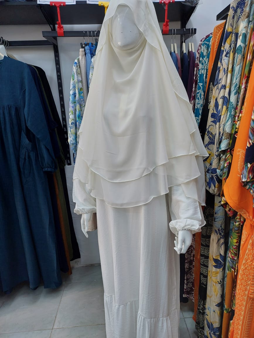خمار اندونيسي مدور
