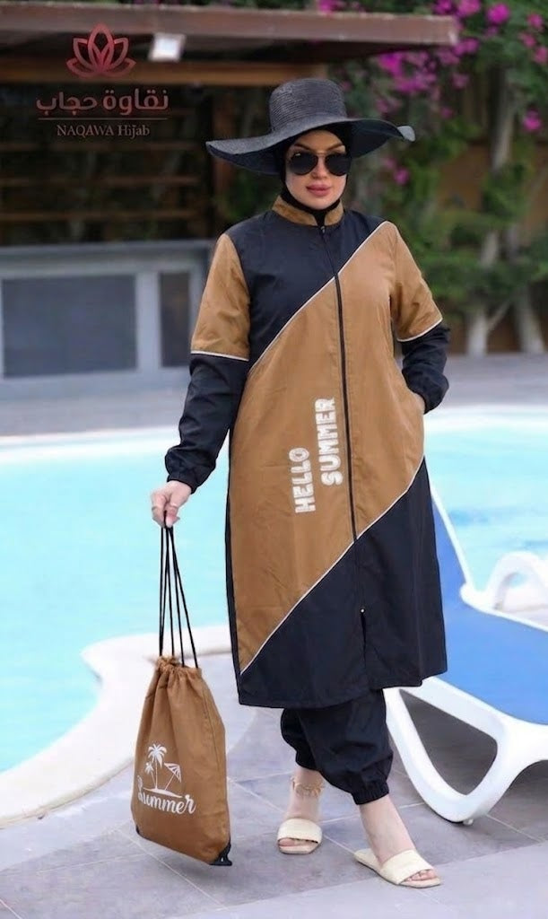 بوركيني للشاطي وحمامات السباحه