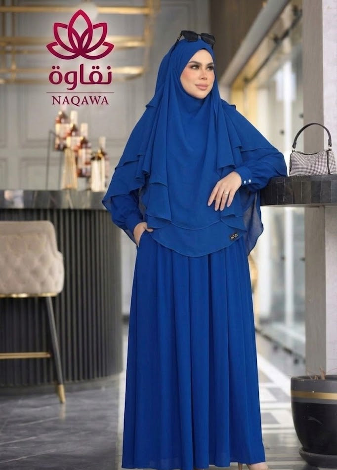 خمار اندونيسي مدور